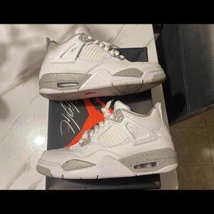 2021 Air Jordan 4 Retro GS ‘White Oreo’